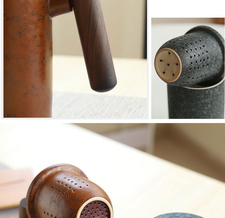 Gorgeous Ceramic Tea Pot with Integrated Filter - Cupify