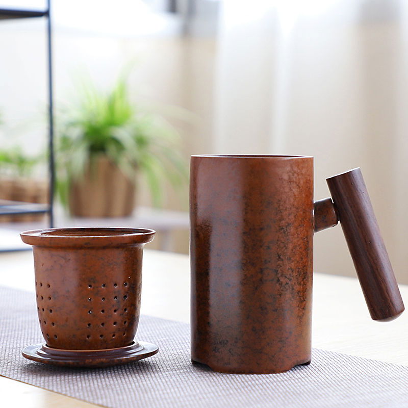 Gorgeous Ceramic Tea Pot with Integrated Filter - Cupify