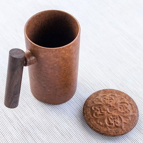 Gorgeous Ceramic Tea Pot with Integrated Filter - Cupify