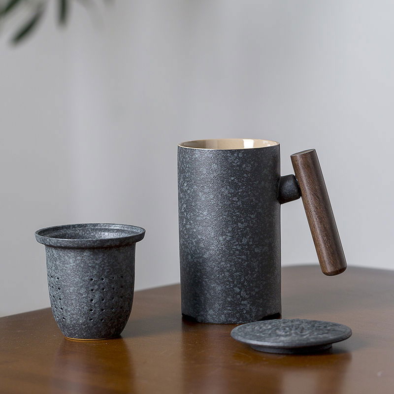 Gorgeous Ceramic Tea Pot with Integrated Filter - Cupify