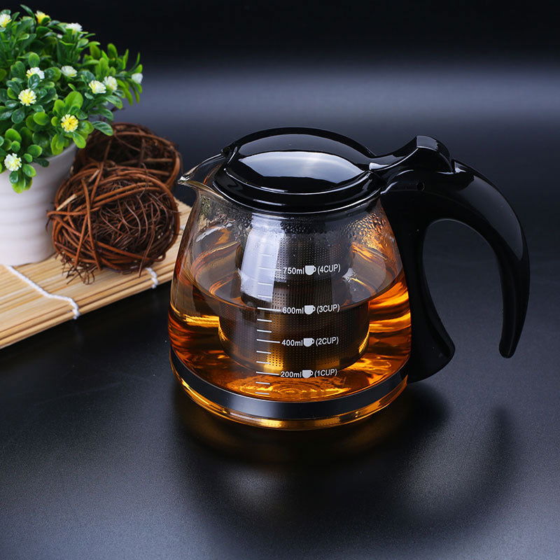 Heat resistant glass teapot 1200ml - Cupify