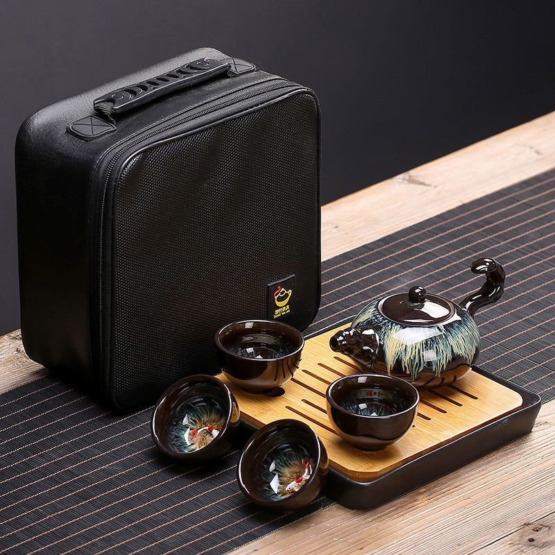 Jianjian Ceramic Tea Set - Cupify