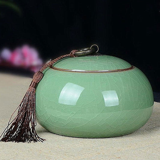 Large Handmade Ceramic Tea Storage Pot - Cupify Cupify