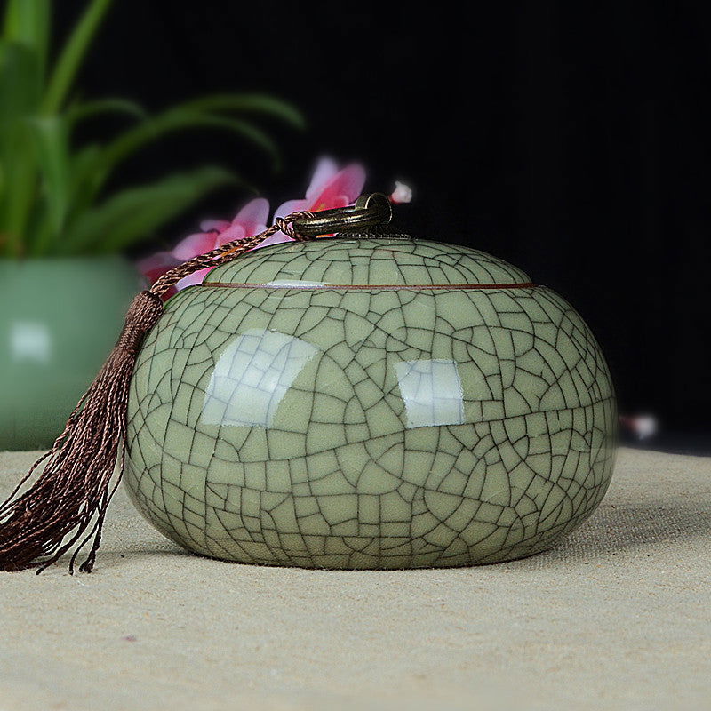 Large Handmade Ceramic Tea Storage Pot - Cupify