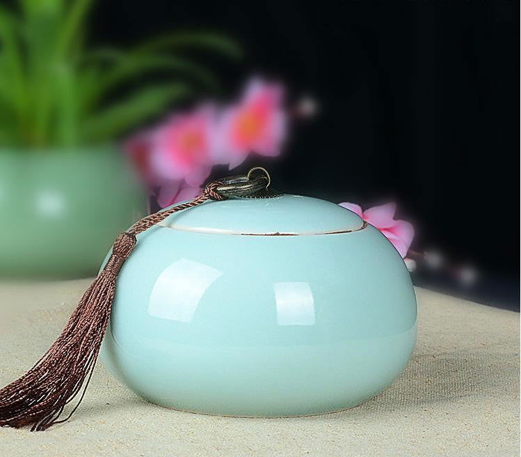 Large Handmade Ceramic Tea Storage Pot - Cupify