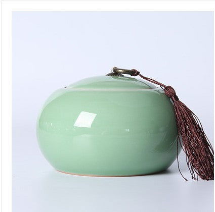 Large Handmade Ceramic Tea Storage Pot - Cupify