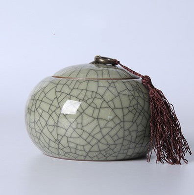 Large Handmade Ceramic Tea Storage Pot - Cupify