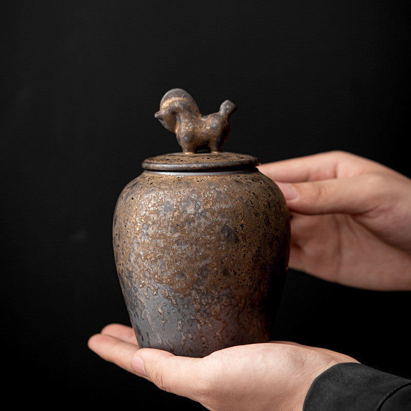 Minimalist Sealed Ceramic Tea Storage - Cupify