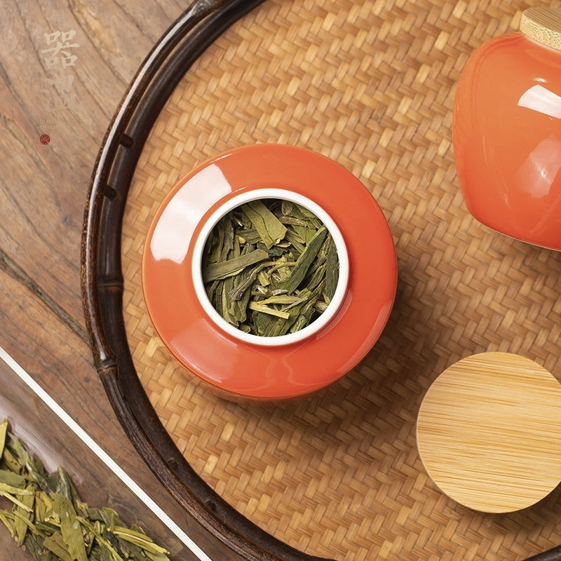 Porcelain Tea Storage Pot - Cupify