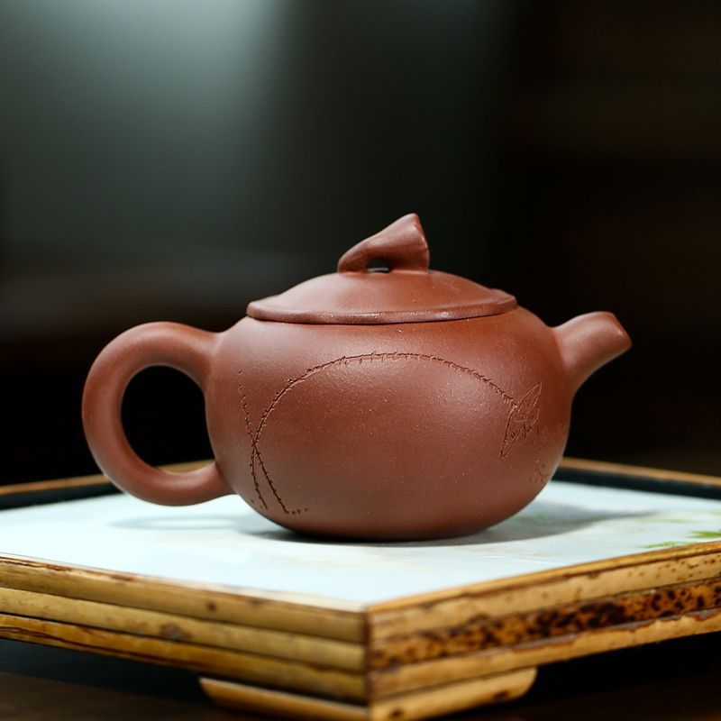 Purple Clay Lotus Tea Pot - Cupify