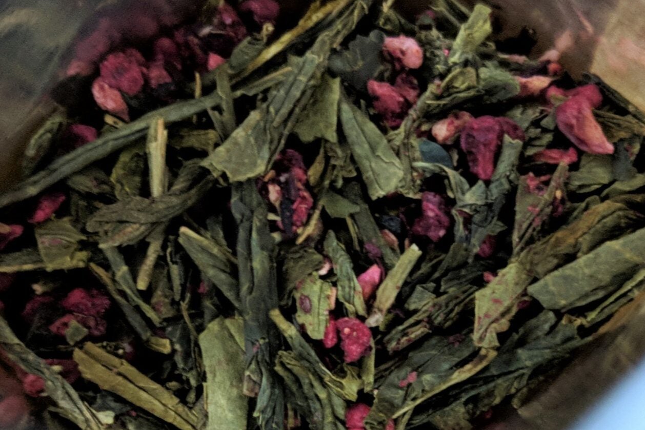 Organic Raspberry Green tea