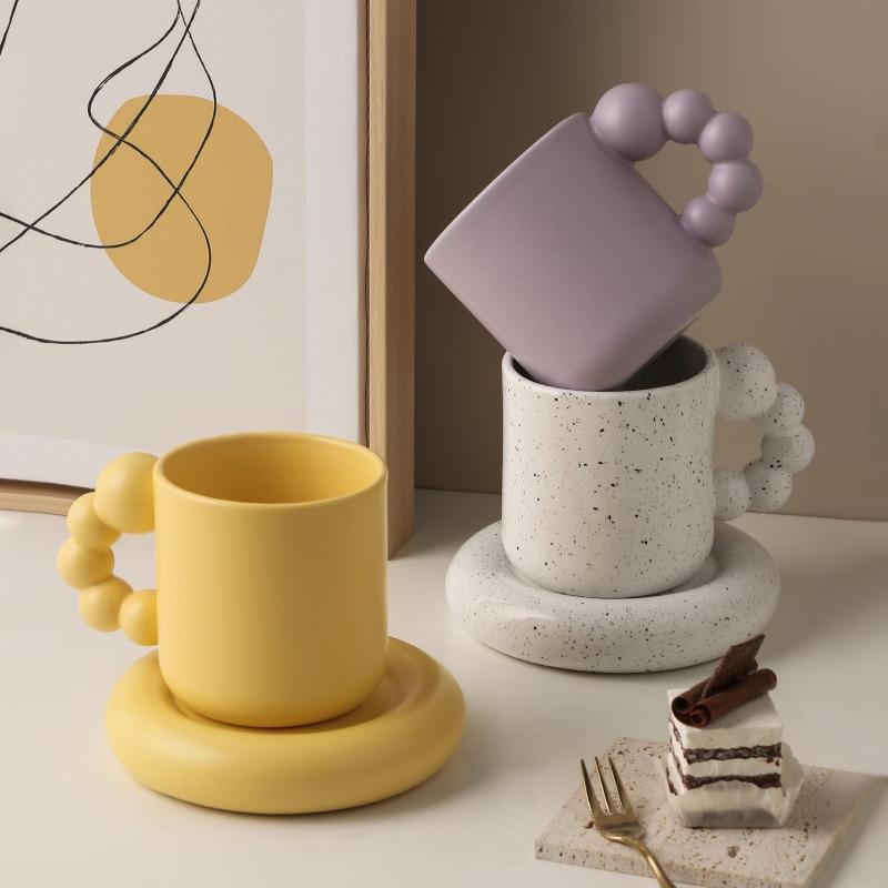 Retro Ceramic Mug Set - Cupify