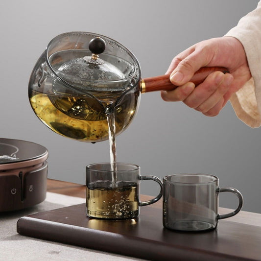 Super Cool Glass Teapot with Integrated Infuser - Cupify Cupify
