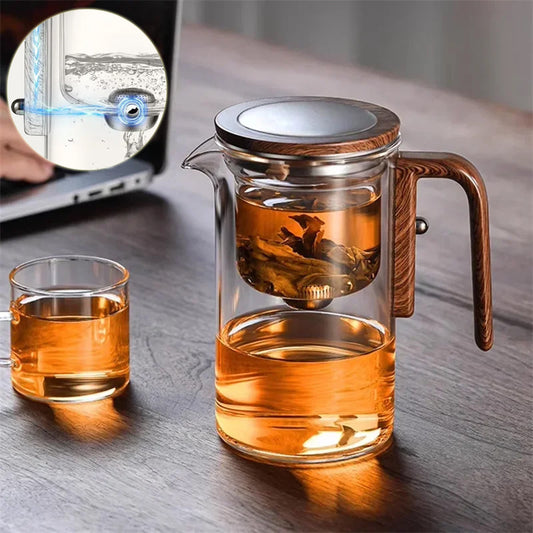 Magnetic Glass Tea Pot Cupify