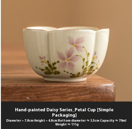 Little Daisy Petals  Tea Cup