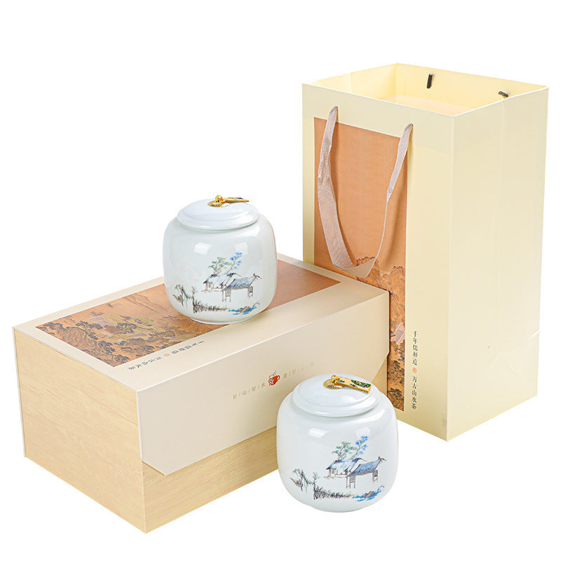 Ceramic Tea Storage Pot Set