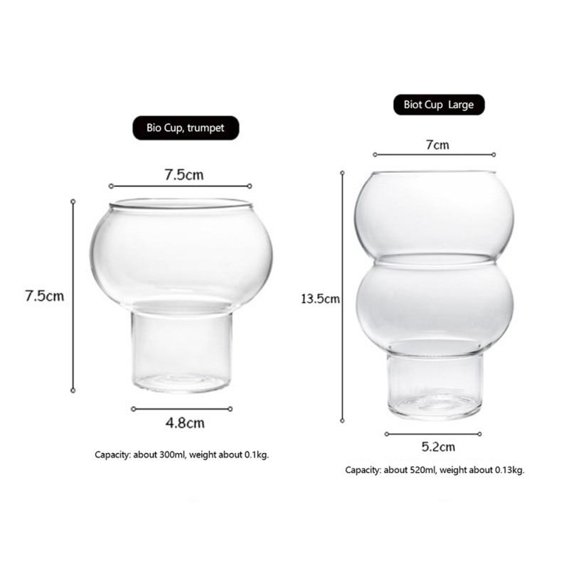 Bubble Drink Glass