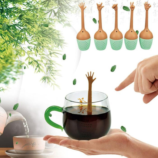 Funny Hand Gestures Tea Infuser - Cupify