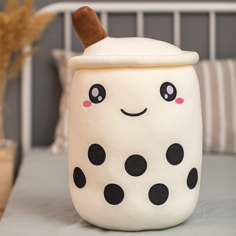 Bubble Milk Boba Tea Fruit Pillow Sooo Cute and Soft - Cupify