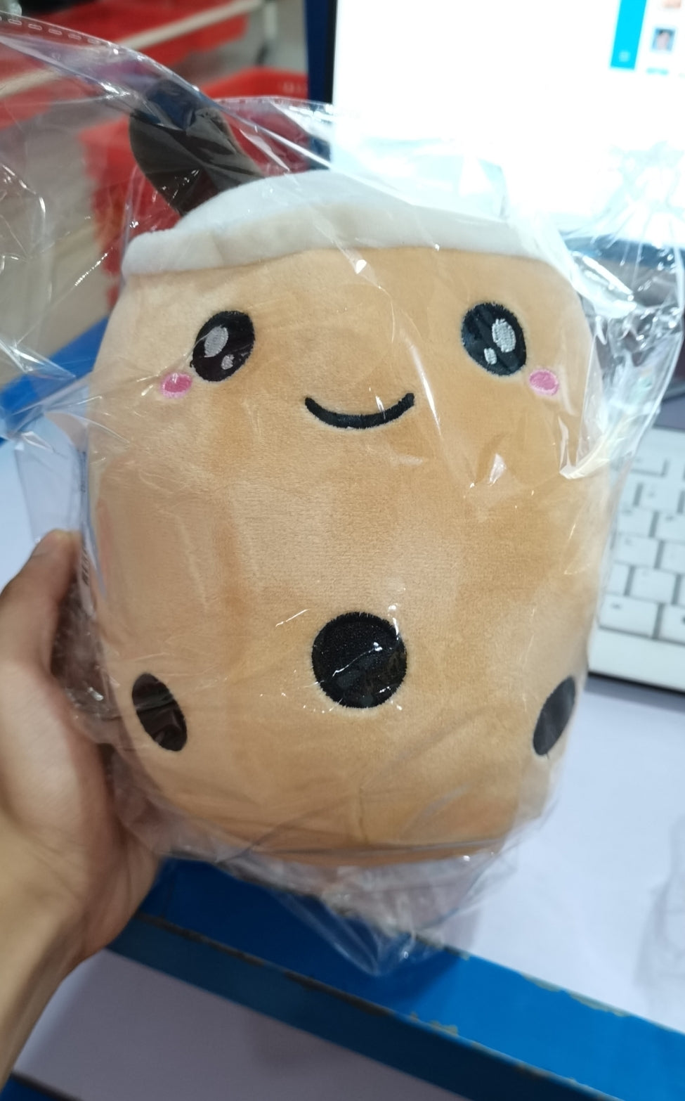 Bubble Milk Boba Tea Fruit Pillow Sooo Cute and Soft - Cupify