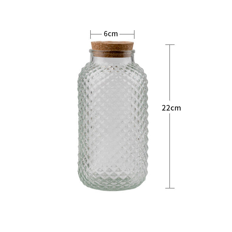 Glass Airtight Jar European Style with Cork - Cupify