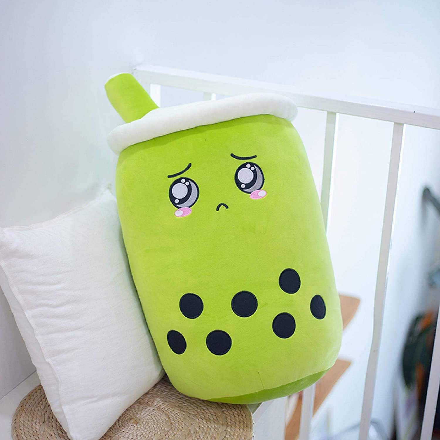 Bubble Milk Boba Tea Fruit Pillow Sooo Cute and Soft - Cupify