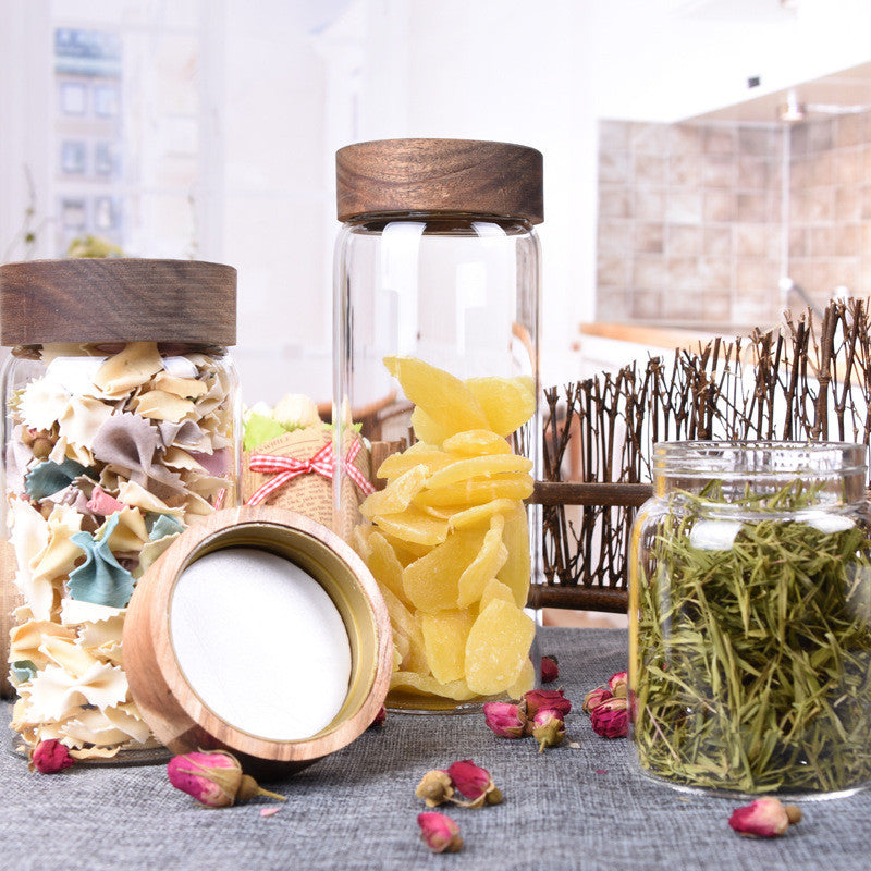 Glass Storage Bottle For Tea