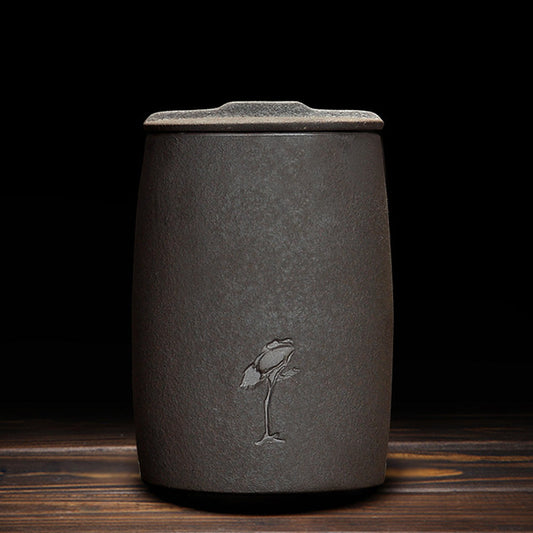 Tangfeng Rough Pottery Tea Storage Pot