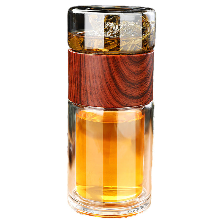 Tea Separation High Borosilicate Glass Portable Tea Cup