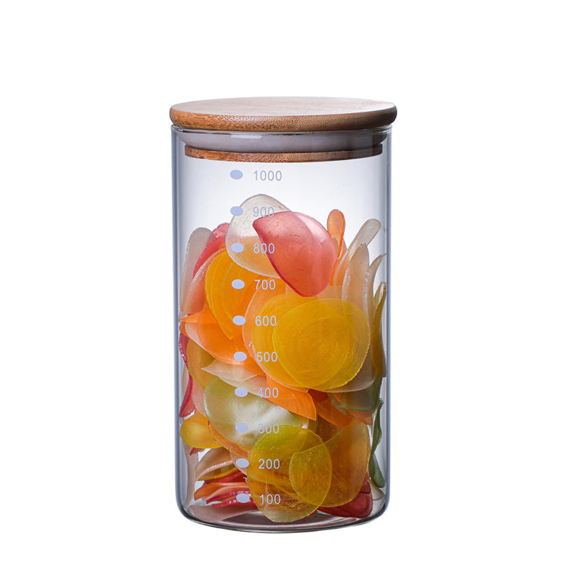 Glass Storage Coffee Tea Airtight Jar