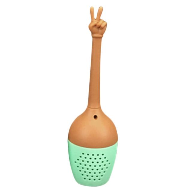 Funny Hand Gestures Tea Infuser - Cupify