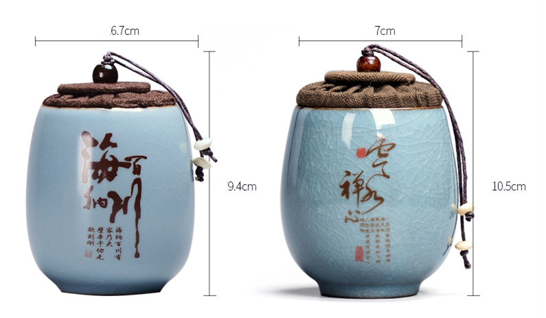 Cupify Geyao Sealed Tea Storage Jar for loose leaf tea