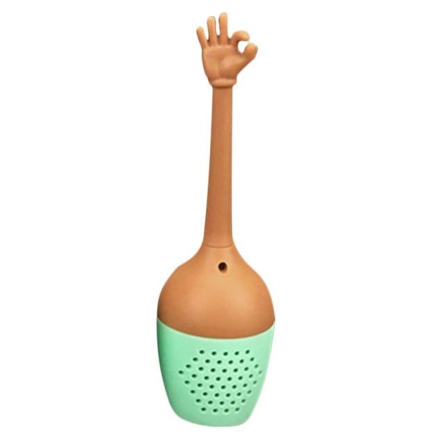 Funny Hand Gestures Tea Infuser - Cupify