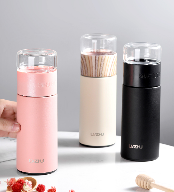 Stylish Water Bottle Tea Separation Mug