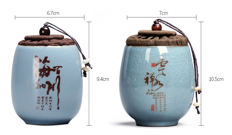Geyao Sealed Tea Storage Jar - Cupify