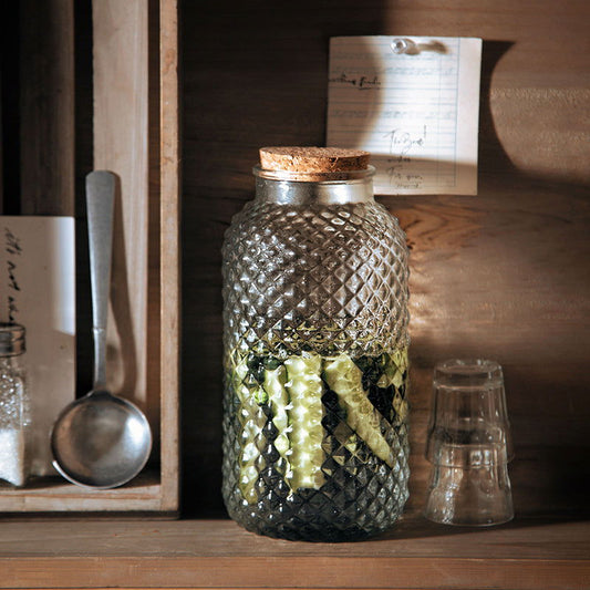 Glass Airtight Jar European Style with Cork - Cupify Cupify