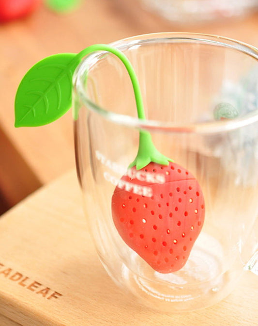 Strawberry Silicone Tea Infuser - Cupify Cupify
